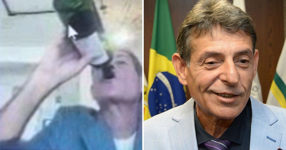 Vídeo: Juiz de MG bebe vinho e acende cigarro com maçarico em audiência
