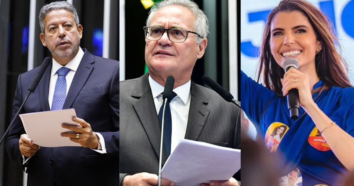 Gráfico de intenções de voto dos principais candidatos ao Senado em Alagoas