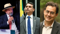 Real Time Big Data: Lula tem 38% no 1º turno; Flávio, 29%; e Cury, 10%
