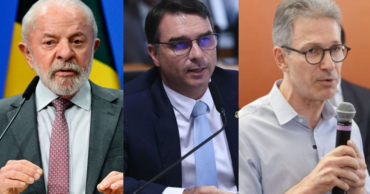 Sem Lula, Flávio e Zema, debate na Band tem Caiado, Renan e Cury