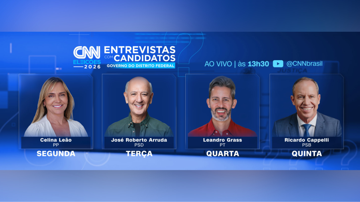 CNN entrevista Celina Leão, candidata ao governo do DF