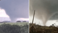 Tornado atinge cidade no Paraná e causa destruição; veja vídeos