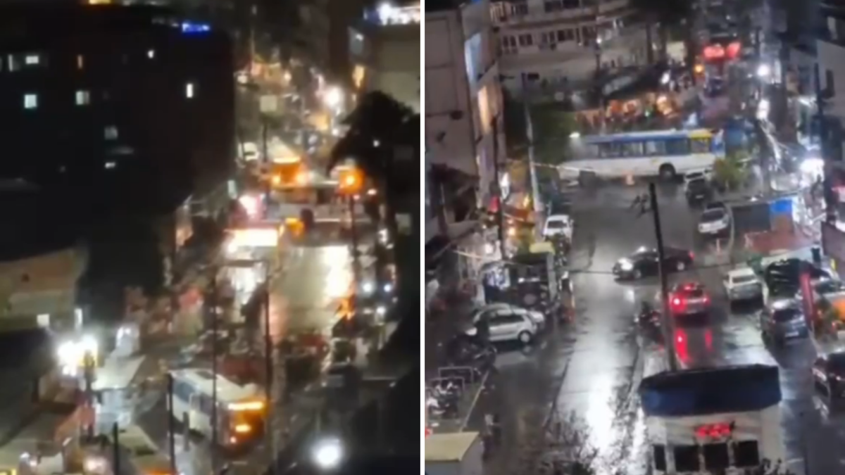 Vídeo: criminosos batem carro roubado em poste e fogem na Zona Norte do RJ