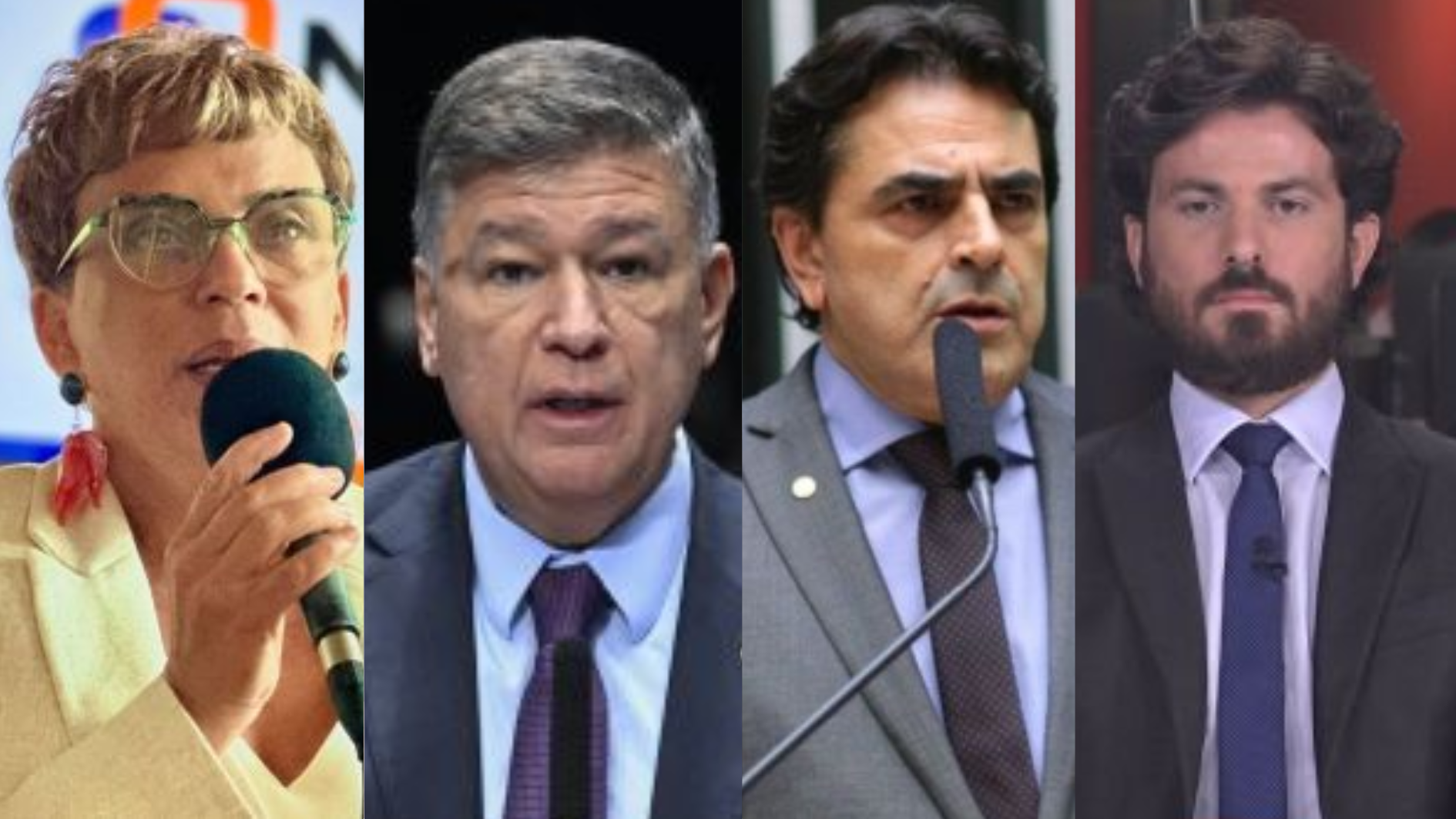 Marília Campos, Carlos Viana , Domingos Sávio e Marcelo Aro