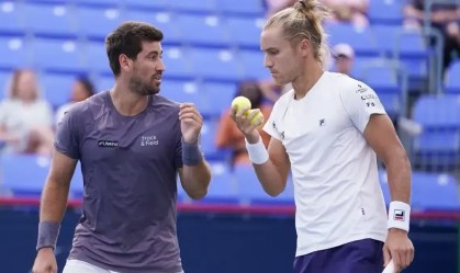 Imagem de destaque do post: Ex-tenista reage à vitória histórica de dupla brasileira em Montreal