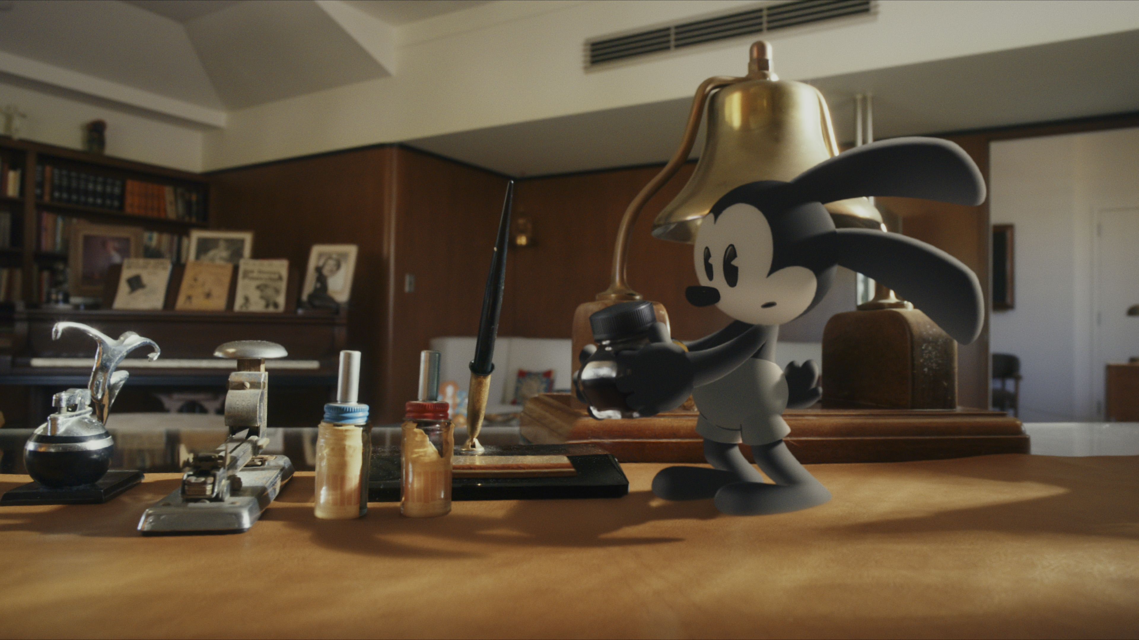 Cena de "Oswald", exibida na D23 • Divulgação/Disney