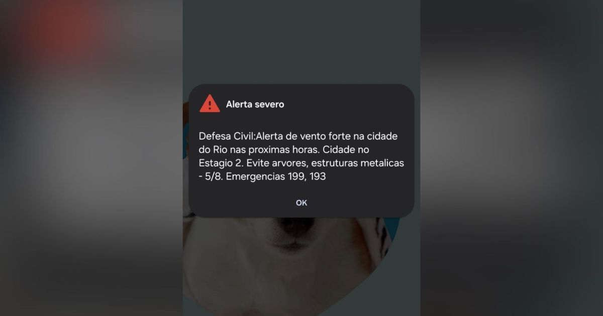 Alerta severo: veja como será dia no RJ após aviso da Defesa Civil