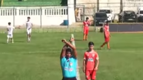 Árbitro Marcos Roberto de Jesus Nunes foi vítima de racismo durante partida