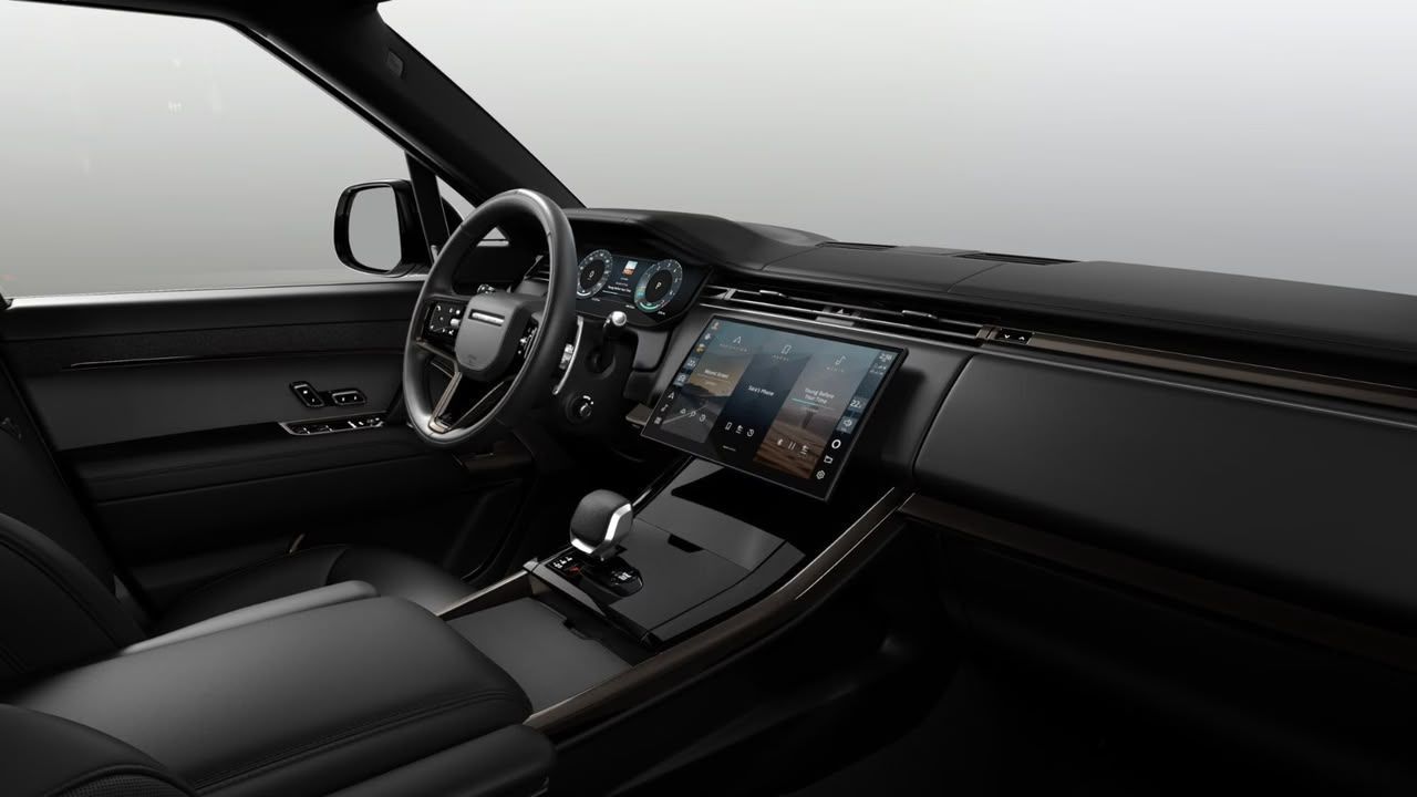 Parte interna da Range Rover Sport Dynamic • Divulgação JLR