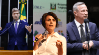 Real Time/RS: Van Hattem, Manuela e Sanderson empatam na corrida ao Senado