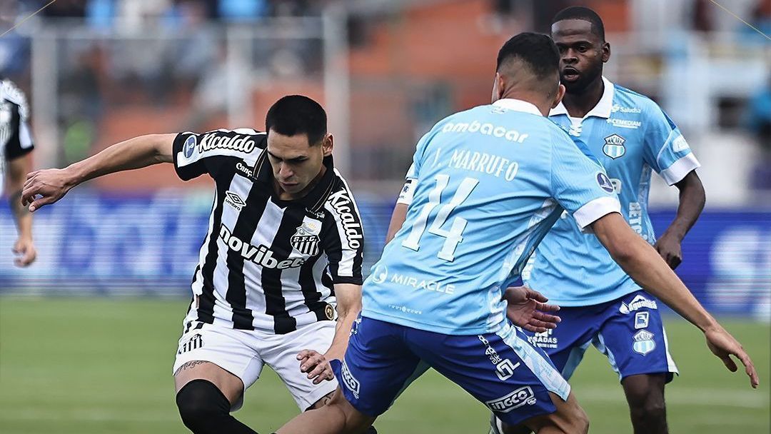 Santos avança nas quartas da Copa Sul-Americana após empate com Macará