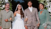 Mãe de Medina comemora gravidez e agradece casal: "Netos são coroas"