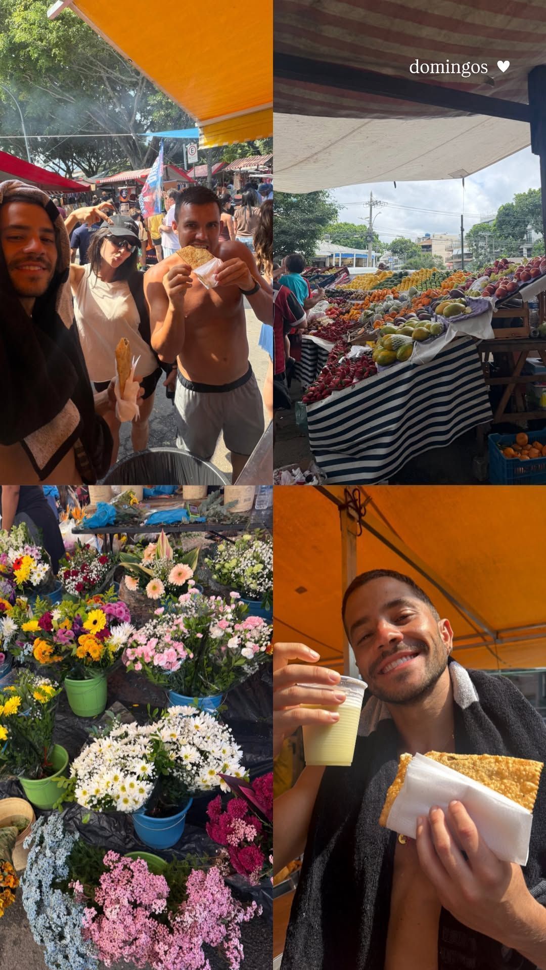 Jade Picon e André Lamoglia em passeio romântico de bicicleta • Instagram/Jade Picon