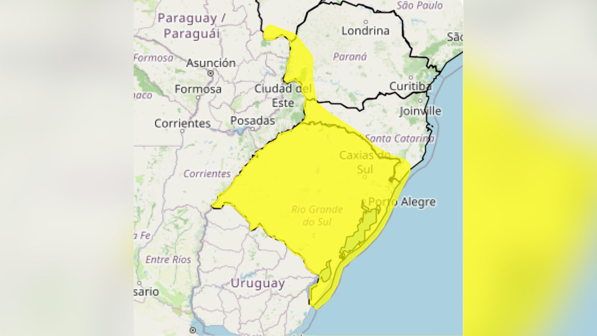 Tempestades E Ventos Fortes Devem Atingir Sul Do Brasil Nesta Segunda 3