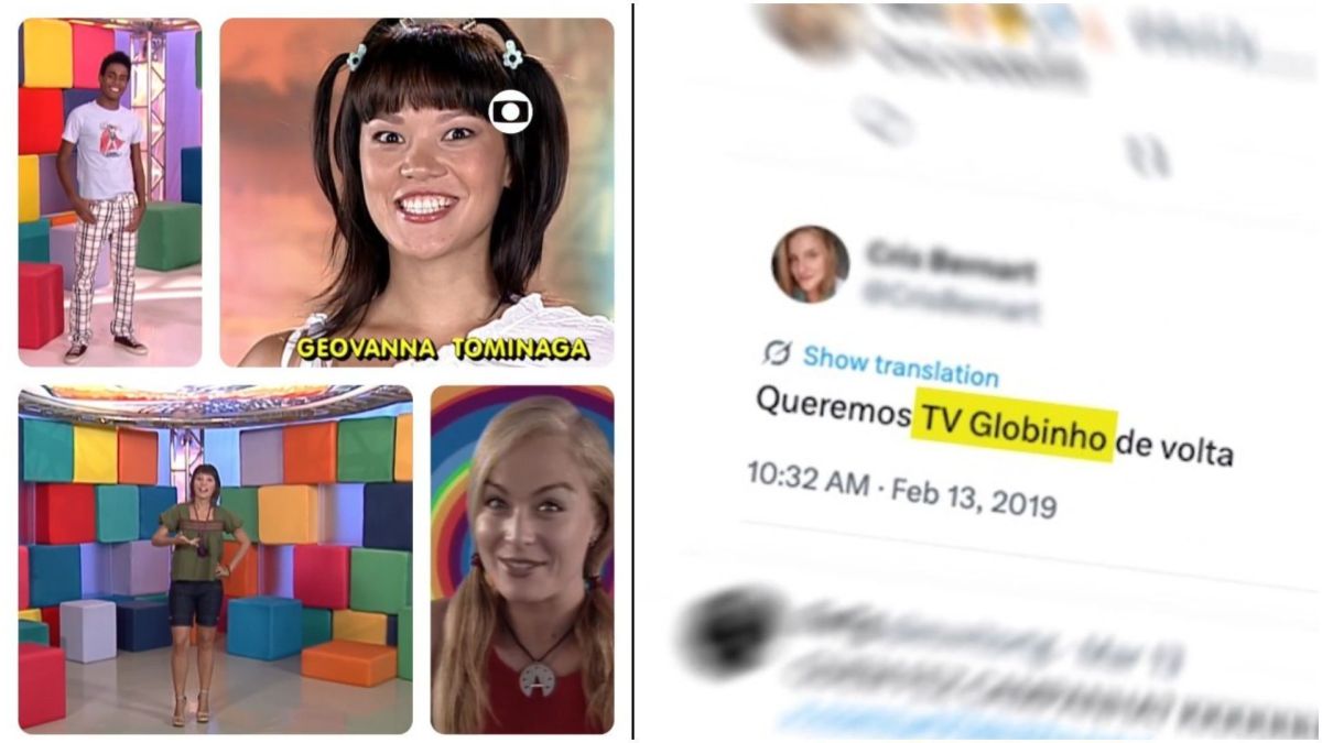 Apresentadora da TV Globinho resgata foto rara com Letícia Colin; veja