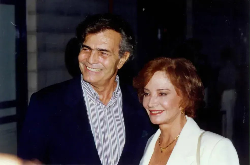 Tarcísio Meira e Glória Menezes em Torre de Babel, 1998