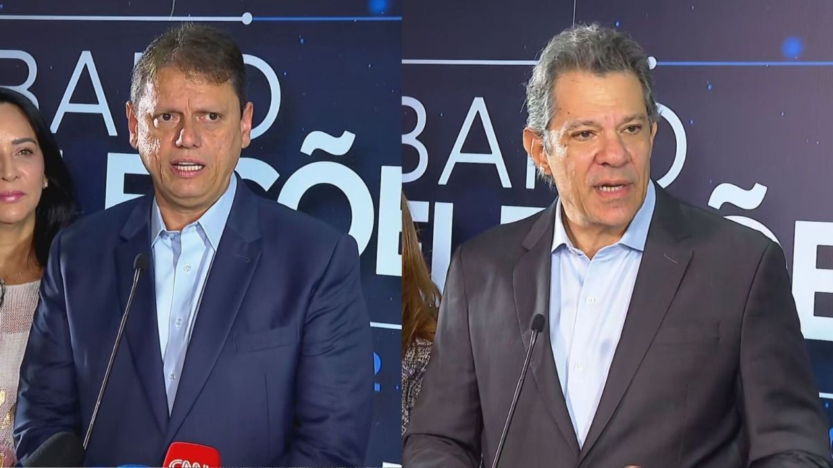 Haddad chama Tarcísio de “decoreba” em debate paulista