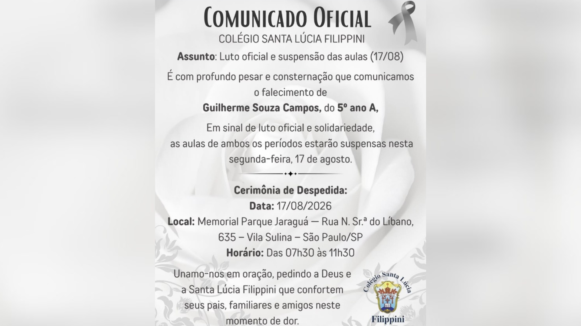 VELÓRIO FILHO POLICIAL