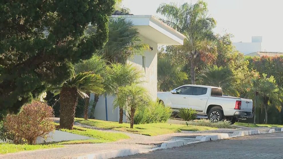 Casa alugada por Roberta Luchsinger no Lago Sul, em Brasília (DF) • Wesley Sabino/CNN Brasil