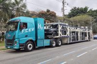 GWM faz 1º transporte de carga com caminhão a hidrogênio na América Latina