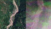Veja imagens de satélite de antes e depois da inundação no Nepal
