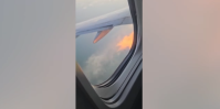 Vídeo: Motor de avião pega fogo após colidir com pássaros nos EUA
