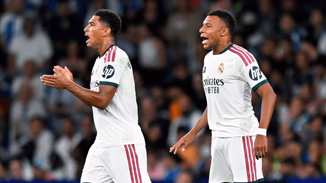 LaLiga: Com gol de Bellingham, Real Madrid vence Espanyol de virada
