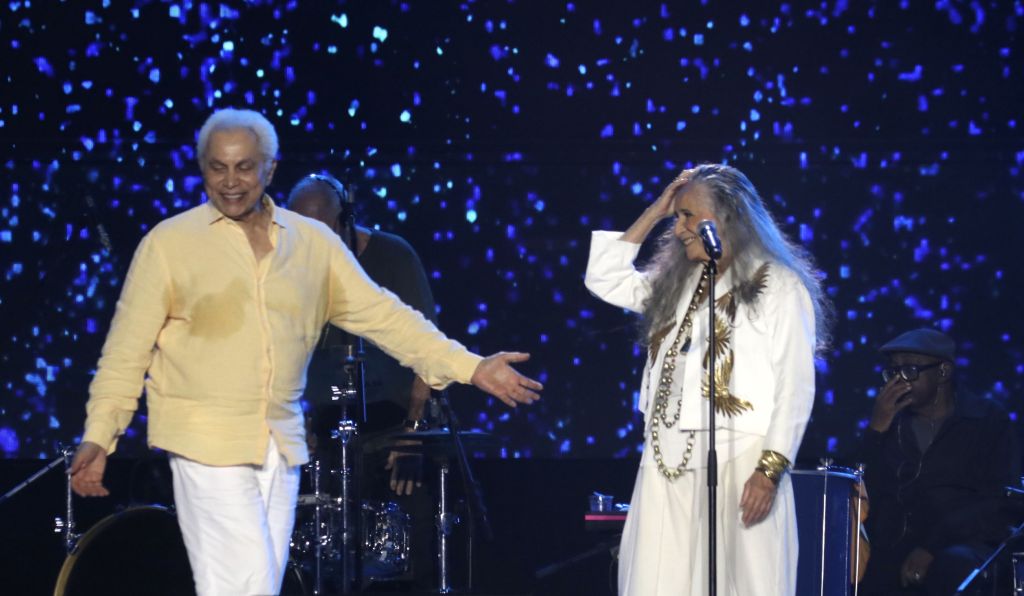 Maria Bethânia e Paulinho da Viola no festival Doce Maravilha • Rogério Fidalgo/Agnews