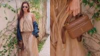 Bruna Biancardi posa com bolsa de grife avaliada em mais de R$ 16 mil