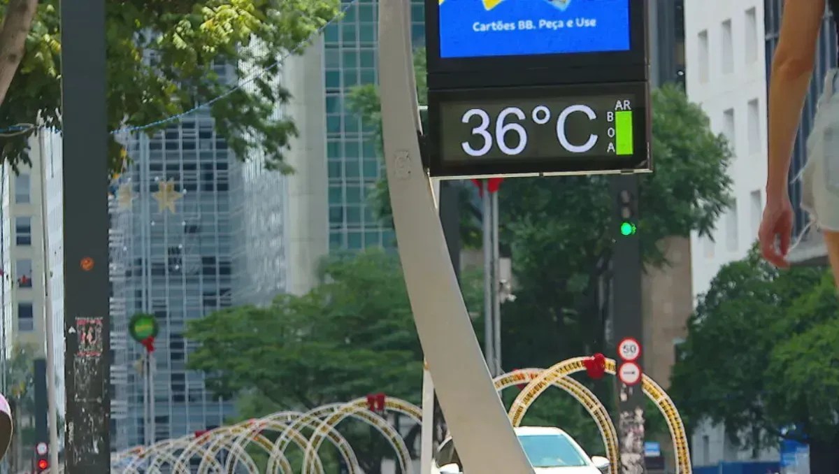 Onda de calor sufocante em São Paulo: mapa mostra regiões que vão ‘ferver’ até a próxima segunda-feira