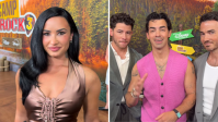 "Camp Rock 3": Demi Lovato e Jonas Brothers se reúnem em pré-estreia