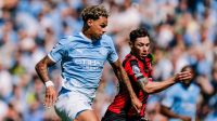 Cherki brilha, e Manchester City vira sobre o Bournemouth com gols no fim