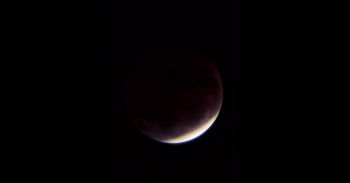 São Paulo resident records 96% partial lunar eclipse