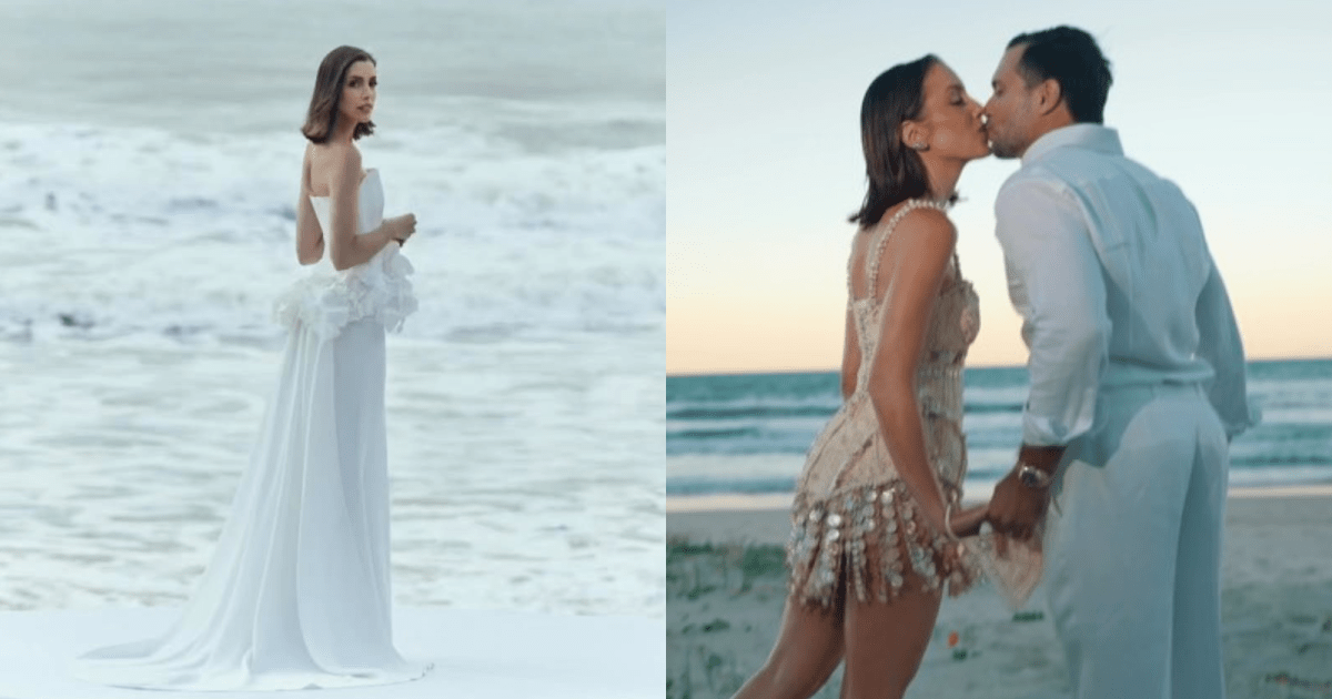 Fabiana Justus se casa pela 2ª vez com Bruno Levi D’Ancona