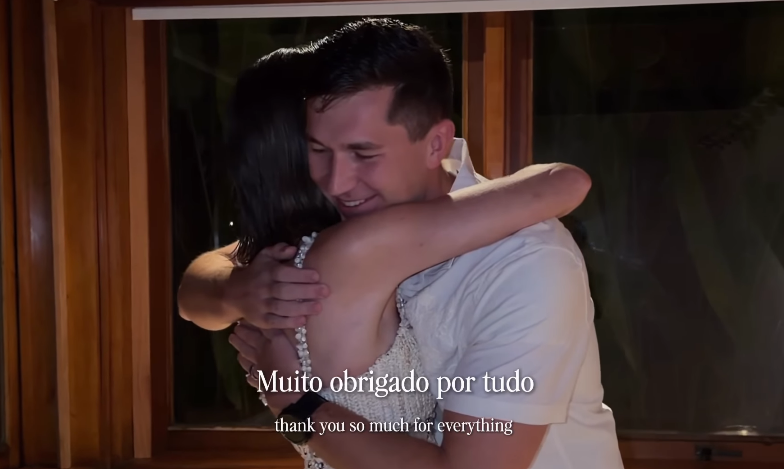 Fabiana Justus conhece doador de medula óssea