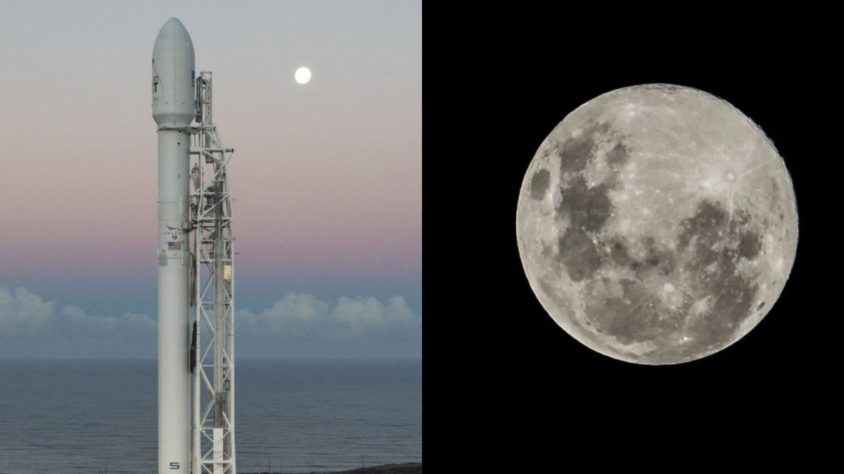 Foguete da SpaceX deve atingir a Lua a quase 8.750 km/h na quarta (5)