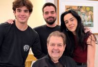 João Silva homenageia Faustão no Dia dos Pais: "Grato por ter você aqui"