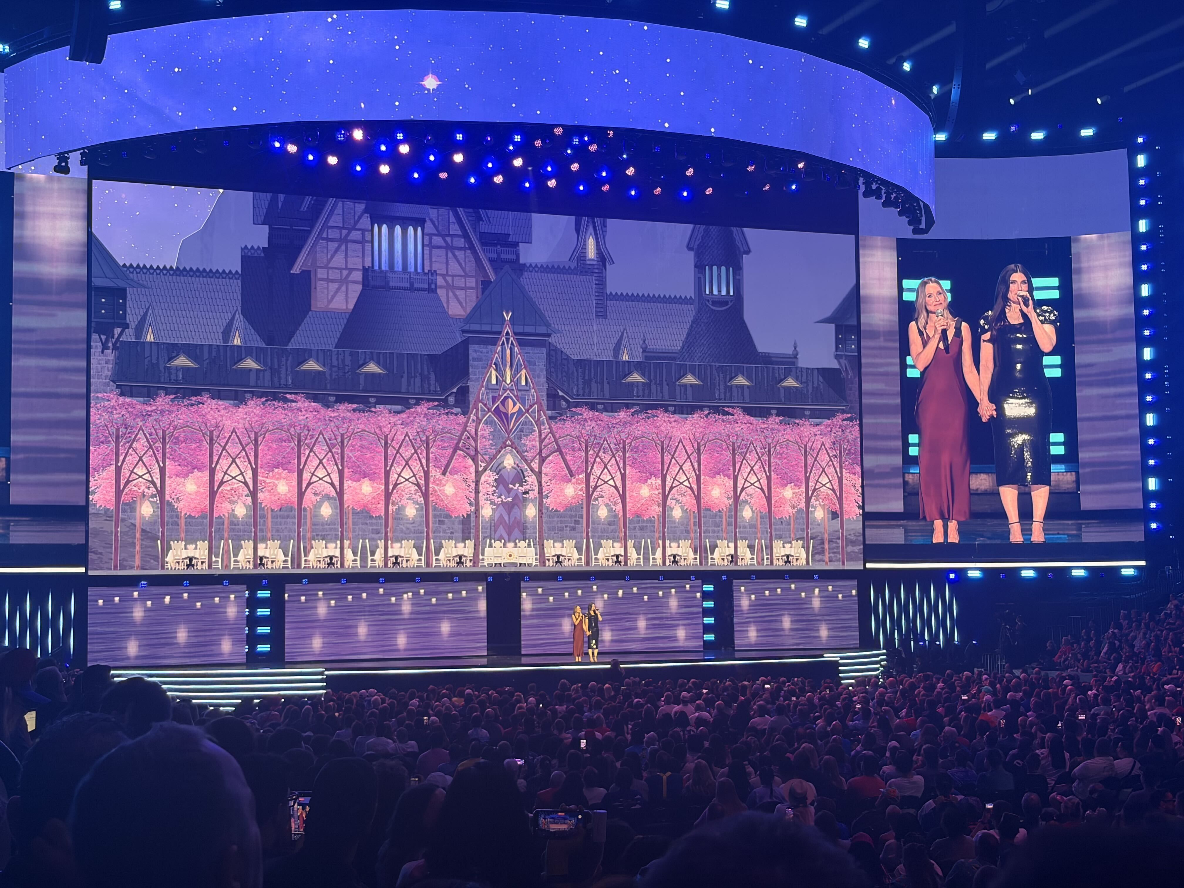 Cena de "Frozen 3" foi exibida na D23 • Marina Toledo/CNN
