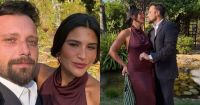 Filha de Flávia Alessandra, Giulia Costa posa com o namorado