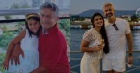 Giulia Costa homenageia Marcos Paulo e Otaviano Costa no Dia dos Pais