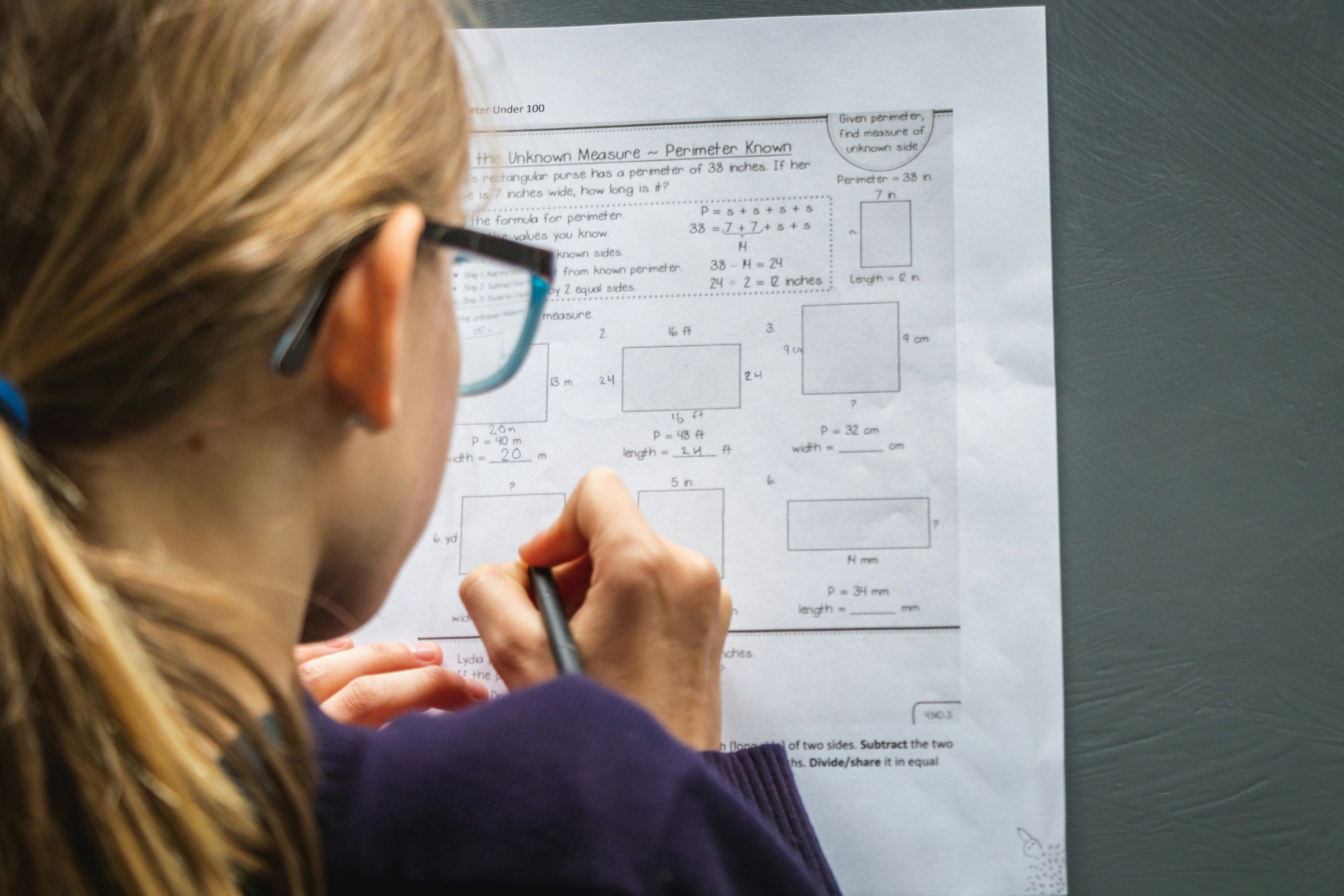 estudo, escola, matemática
