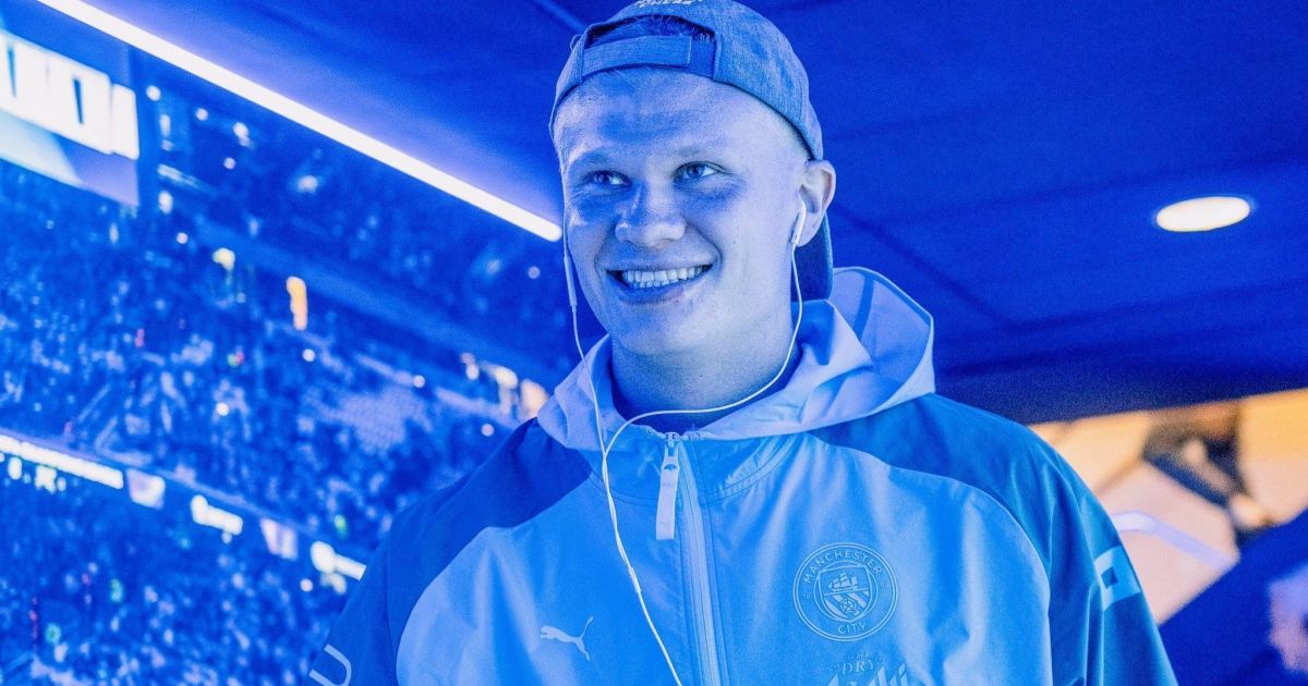 Haaland, astro do Manchester City, surpreende e corta o cabelo