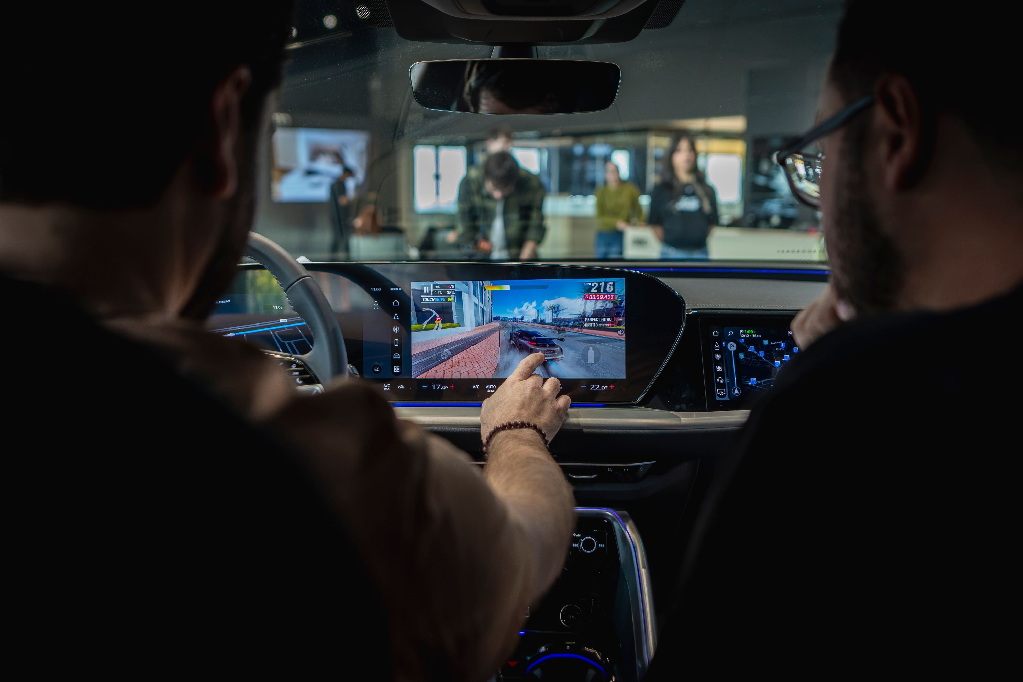 Demonstração do Audi Connect • Foto: divulgação Audi Brasil