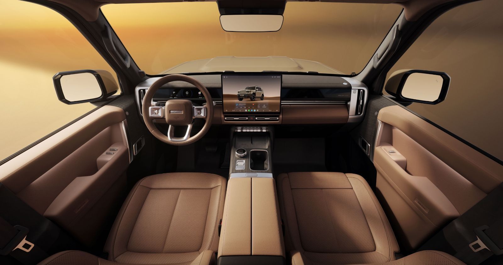 Interior do iCaur V27 é luxuoso • Divulgação