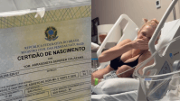 Marido de Isabella Scherer registra filho como Tom Arrascaeta em pegadinha