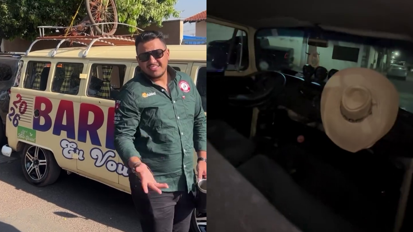 Cantor percorreu mil kms para festa