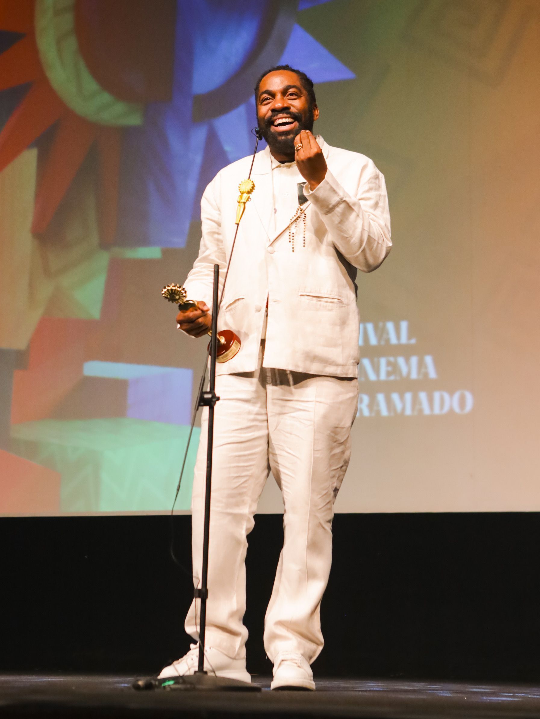 Lázaro Ramos no Festival de Cinema de Gramado • Kätlin Bolzan Fotografias/AgNews