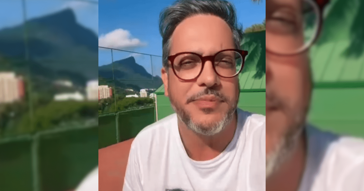 Lúcio Mauro Filho revela diagnóstico de câncer no intestino durante check-up