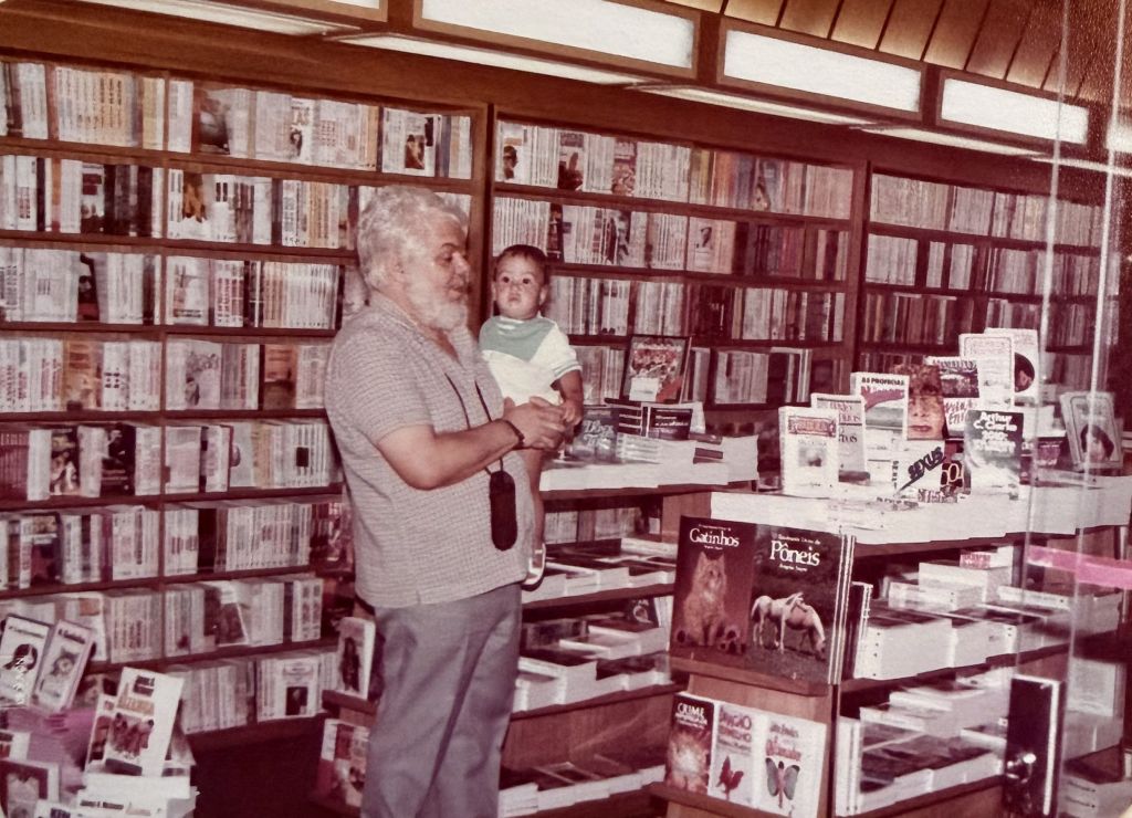 Manoel Carlos e a filha, Júlia Almeida
