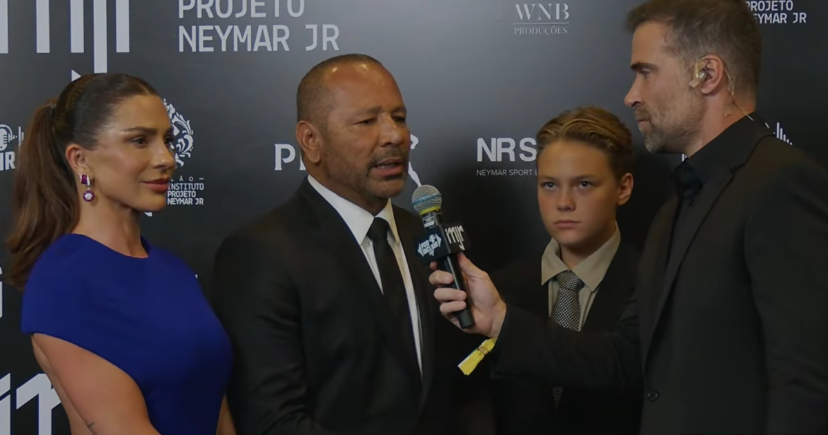 Pai de Neymar diz que Davi Lucca não tem a vida ganha: “Trabalhar muito”